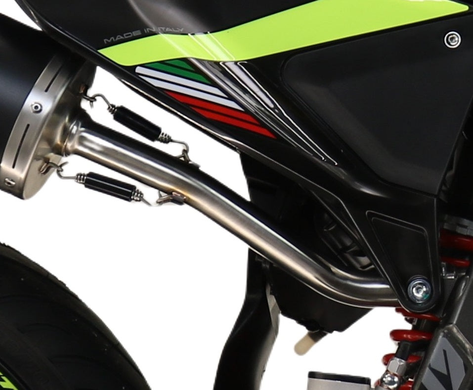 Fantic Motor 125 XMF Motard Competition/Performance 2025-2026 Exhaust GPR Slip-on Albus Ceramic