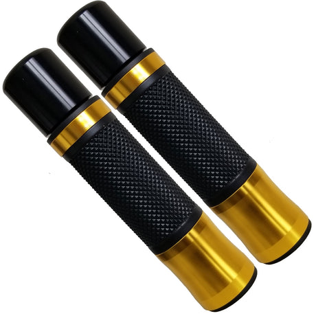 Suzuki GSXR Gold Aluminum / Rubber Gel Grips