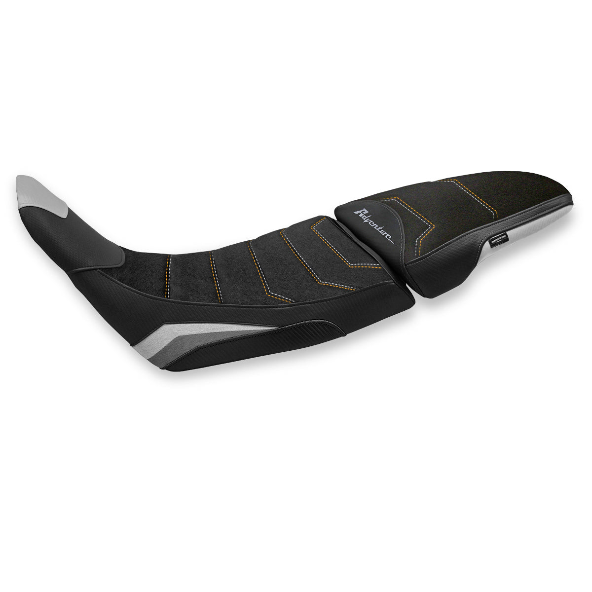 Funda de asiento Honda Africa Twin ADV Sport 2020-2024 Tappezzeria Italia TPZ Ultragrip en plata