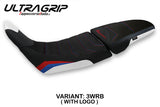 Honda Africa Twin ADV Sport 2020-2026 Seat Cover Tappezzeria Italia TPZ Ultragrip in White and Red