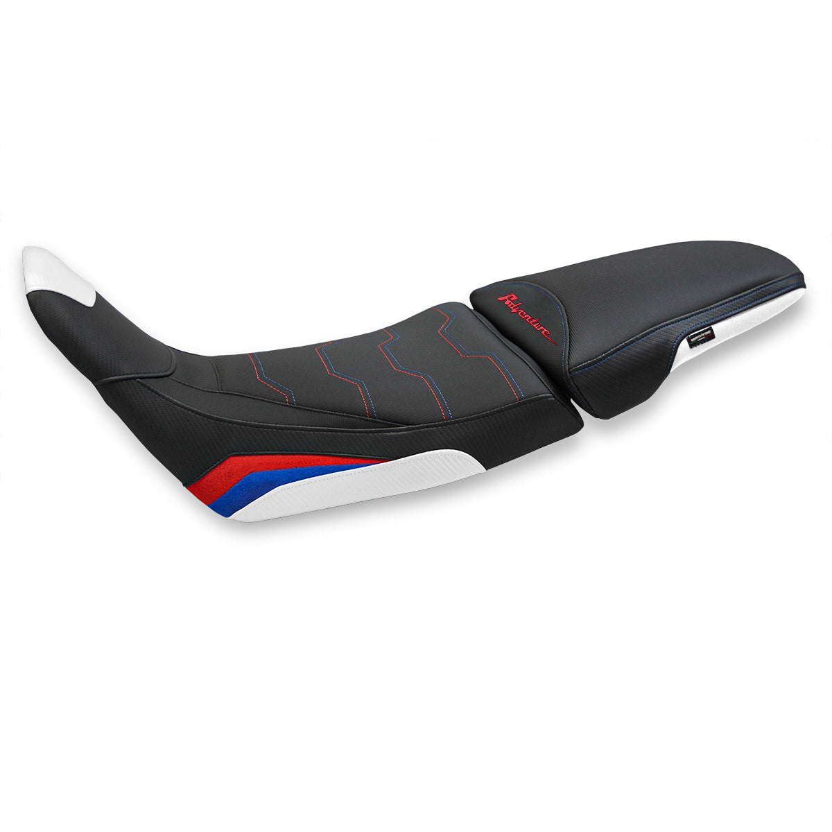 Funda de asiento para Honda Africa Twin ADV Sport 2020-2024 Tappezzeria Italia TPZ Comfort en rojo y blanco