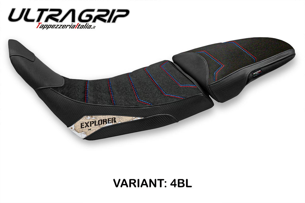 Honda Africa Twin 1100 Adventure Sport 2020-2026 Seat Cover TPZ Italia Ultragrip Black