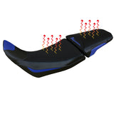 Honda Africa Twin Adv Sport 1100 2020-2024 Comfort Heat Seat Cover Tappezzeria Italia TPZ in Blue