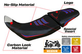 Honda Africa Twin 1100 2020-2026 Seat Cover Tappezzeria Italia TPZ in White, Red and Blue SE