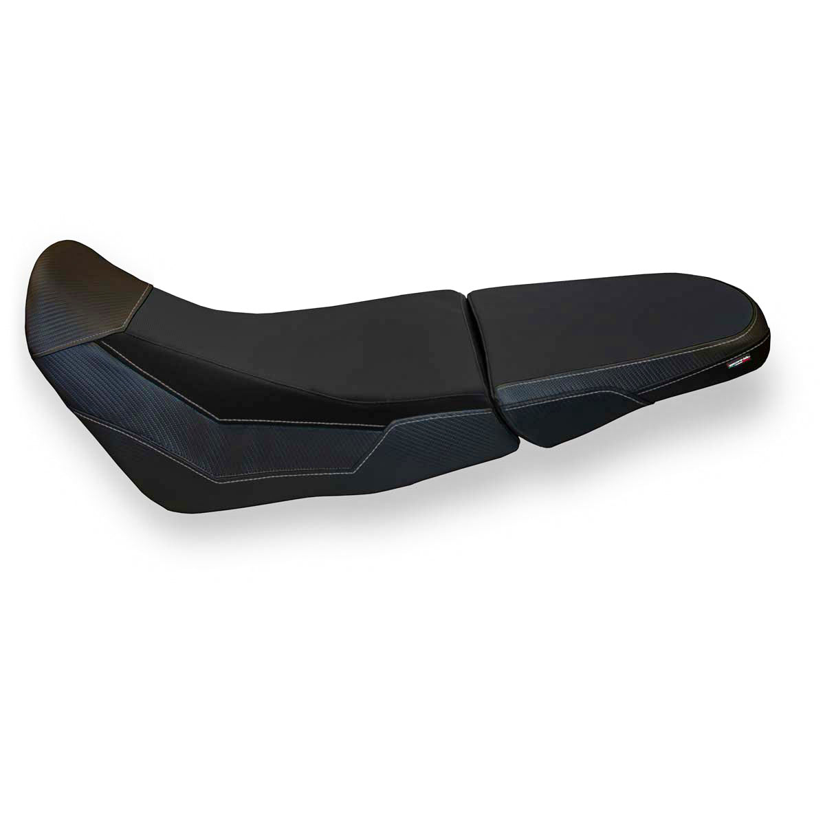 Funda de asiento Tappezzeria Italia TPZ Comfort para Honda Africa Twin 1000 Adventure 2018-2019 en negro