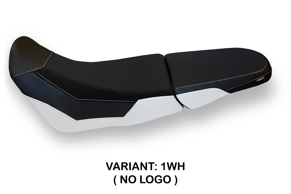 Honda Africa Twin 1000 Adventure 2018-2019 Seat Cover Tappezzeria Italia TPZ in White