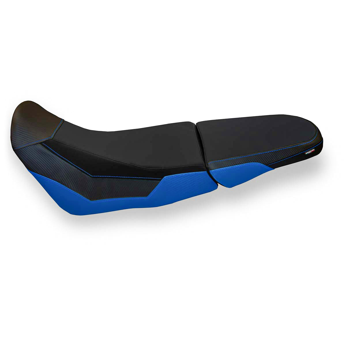 Funda de asiento Tappezzeria Italia TPZ para Honda Africa Twin 1000 Adventure 2018-2019 en azul