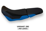 Funda de asiento Tappezzeria Italia TPZ para Honda Africa Twin 1000 Adventure 2018-2019 en azul