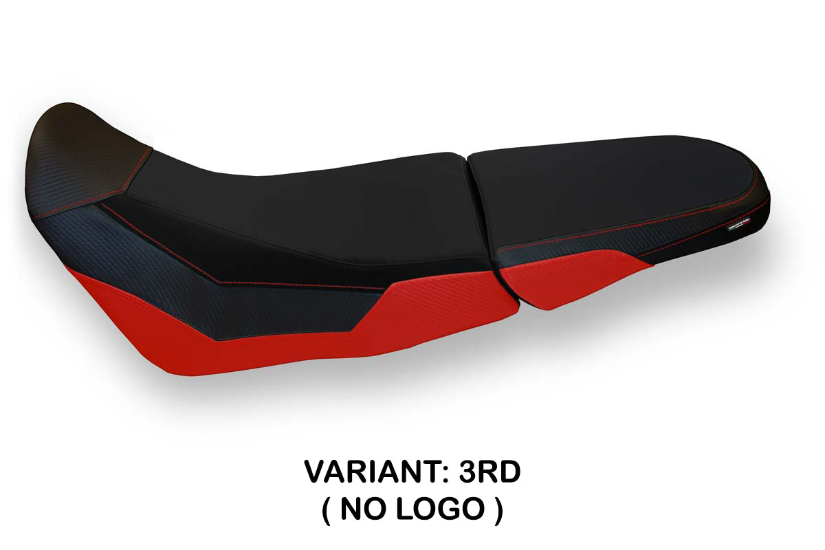Funda de asiento para Honda Africa Twin 1000 Adventure 2018-2019 Tappezzeria Italia TPZ en rojo
