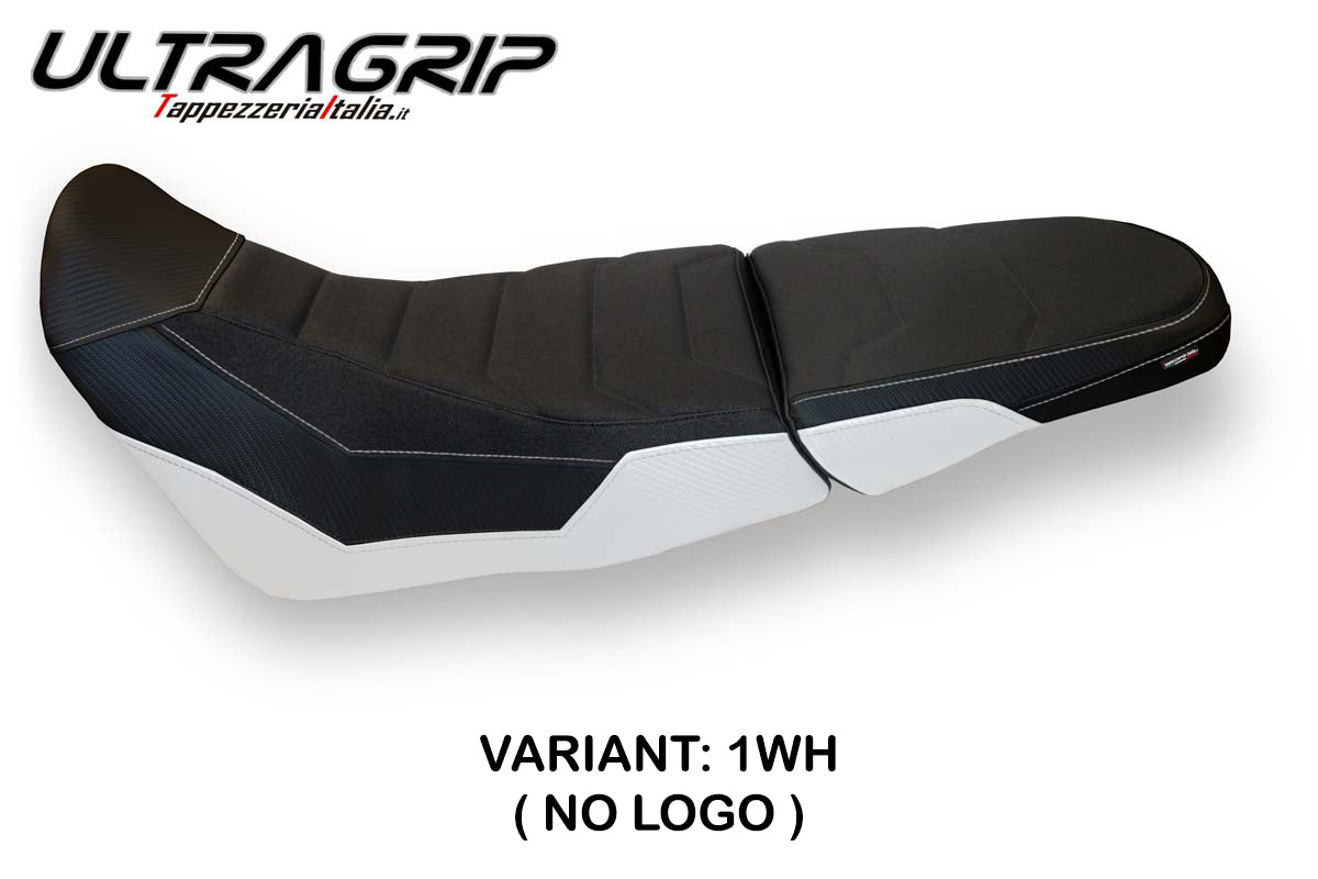 Honda Africa Twin 1000 Adventure 2018-2019 Seat Cover Tappezzeria Italia TPZ Ultragrip in White