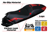 Honda ADV 350 2022-2026 Seat Cover Tappezzeria Italia TPZ in Red and Black