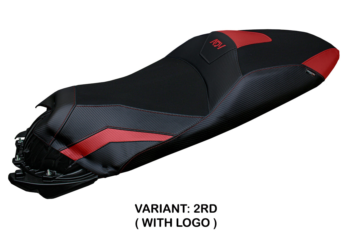 Honda ADV 350 2022-2026 Seat Cover Tappezzeria Italia TPZ in Red and Black