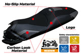 Honda ADV 350 2022-2026 Seat Cover Tappezzeria Italia TPZ in Grey and Black
