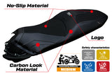 Funda Asiento Honda ADV 350 2022-2025 Tappezzeria Italia TPZ en Negro