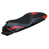 Honda ADV 350 2022-2025 Seat Cover Tappezzeria Italia TPZ Comfort in Red and Black