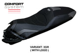Honda ADV 350 2022-2026 Seat Cover Tappezzeria Italia TPZ Comfort in Grey and Black