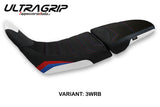 Honda Africa Twin 1100 2020-2026 Seat Cover Tappezzeria Italia TPZ Ultragrip in White, Red and Blue
