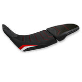 Funda de asiento Tappezzeria Italia TPZ Ultragrip para Honda Africa Twin 1100 2020-2024 en negro