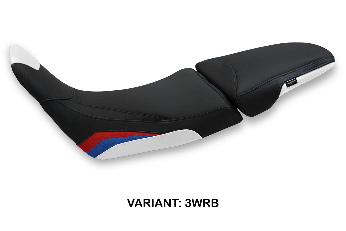Honda Africa Twin 1100 2020-2026 Seat Cover Tappezzeria Italia TPZ in White, Red and Blue