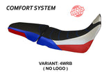 Honda Africa Twin 1000 2015-2019 Seat Cover Tappezzeria Italia TPZ Comfort in White, Red and Blue