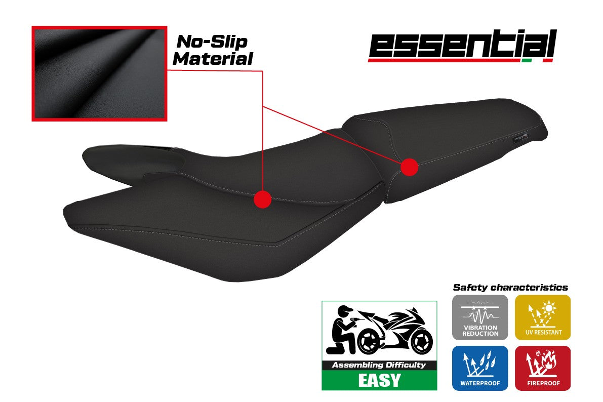 Honda Crossrunner 800 2016-2020 Seat Cover TPZ Italia Essential Black