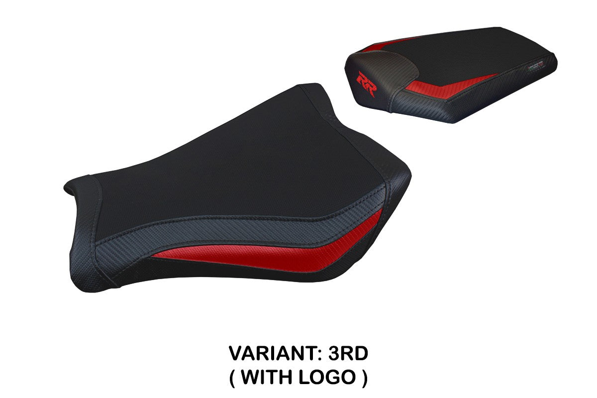 Honda CBR1000RR 2008-2011 Seat Cover TPZ Italia Silver Black