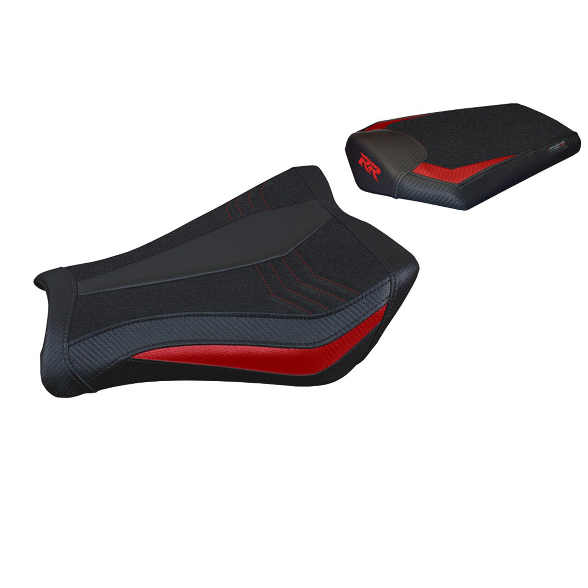 Honda CBR1000RR 2008-2011 Seat Cover TPZ Italia Grip Silver Black