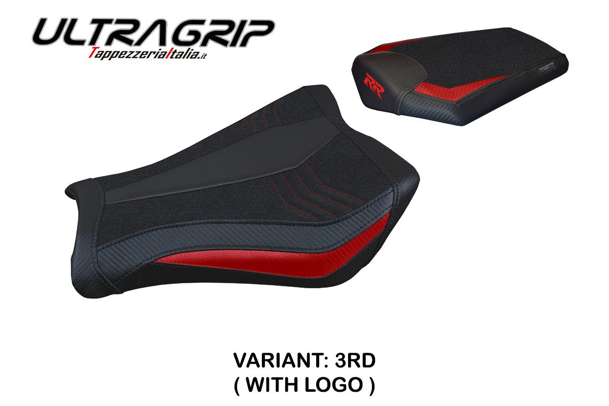 Honda CBR1000RR 2008-2011 Seat Cover TPZ Italia Grip Silver Black