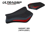 Honda CBR1000RR 2008-2011 Seat Cover TPZ Italia Grip Silver Black