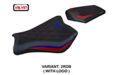Honda CBR1000RR 2008-2011 Seat Cover TPZ Italia Velvet Red White
