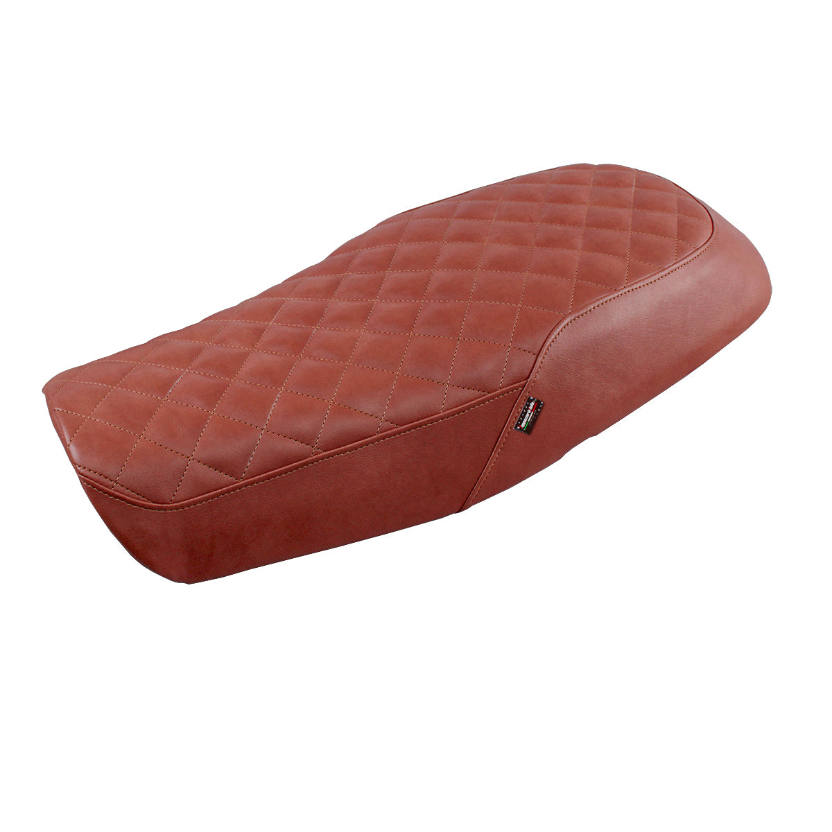 Funda de asiento Tappezzeria Italia TPZ Comfort para Honda CB1100RS 2017-2022 en color ladrillo oscuro