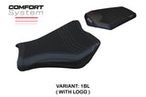Funda de asiento Honda CBR1000RR 2008-2016 Tappezzeria Italia TPZ Comfort en negro