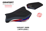 Honda CBR1000RR 2008-2016 Seat Cover Tappezzeria Italia TPZ Comfort in White, Red and Blue