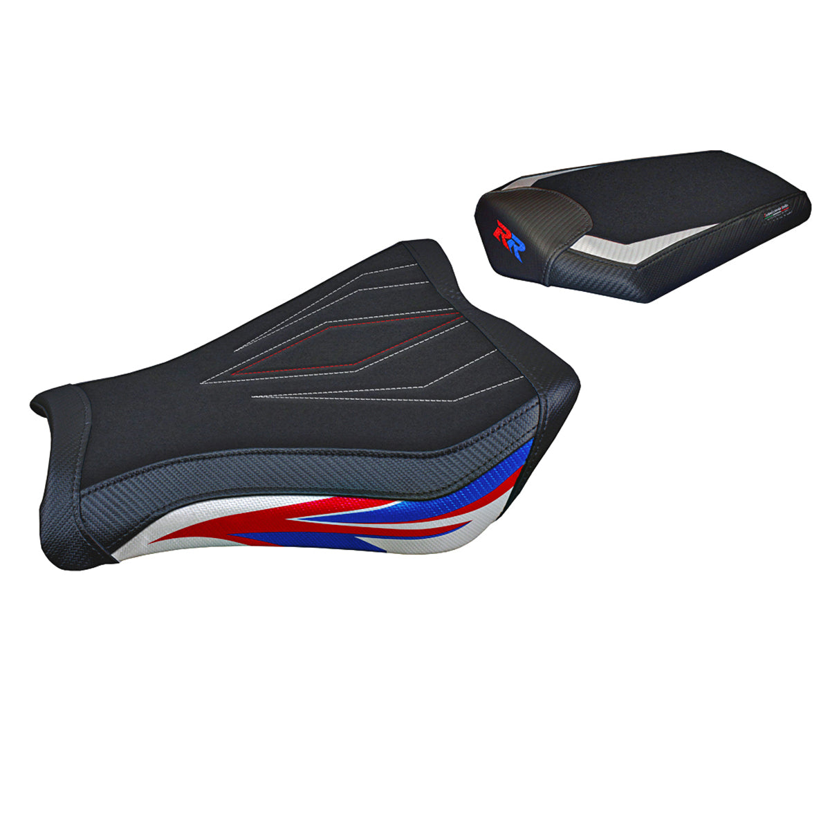 Honda CBR1000RR 2008-2016 Seat Cover Tappezzeria Italia TPZ Ultragrip in White, Red and Blue