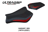 Funda de asiento Honda CBR1000RR 2008-2016 Tappezzeria Italia TPZ Ultragrip en rojo