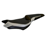 Funda de asiento Honda CB1000R 2008-2017 Tappezzeria Italia TPZ en plata y negro