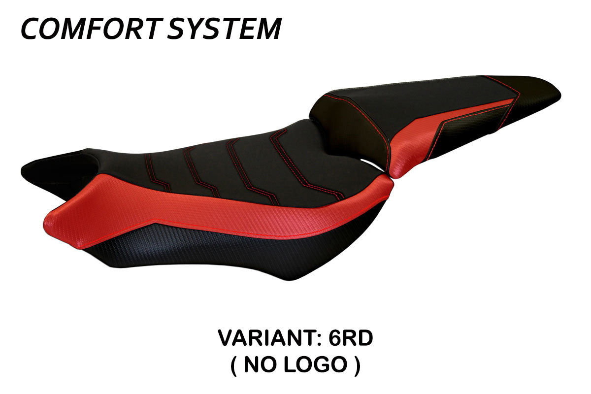 Honda CB1000R 2008-2017 Seat Cover Tappezzeria Italia TPZ Comfort in Red and Black
