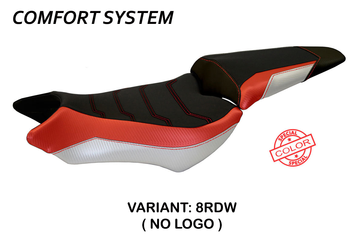 Honda CB1000R 2008-2017 Seat Cover Tappezzeria Italia TPZ Comfort in Red and White