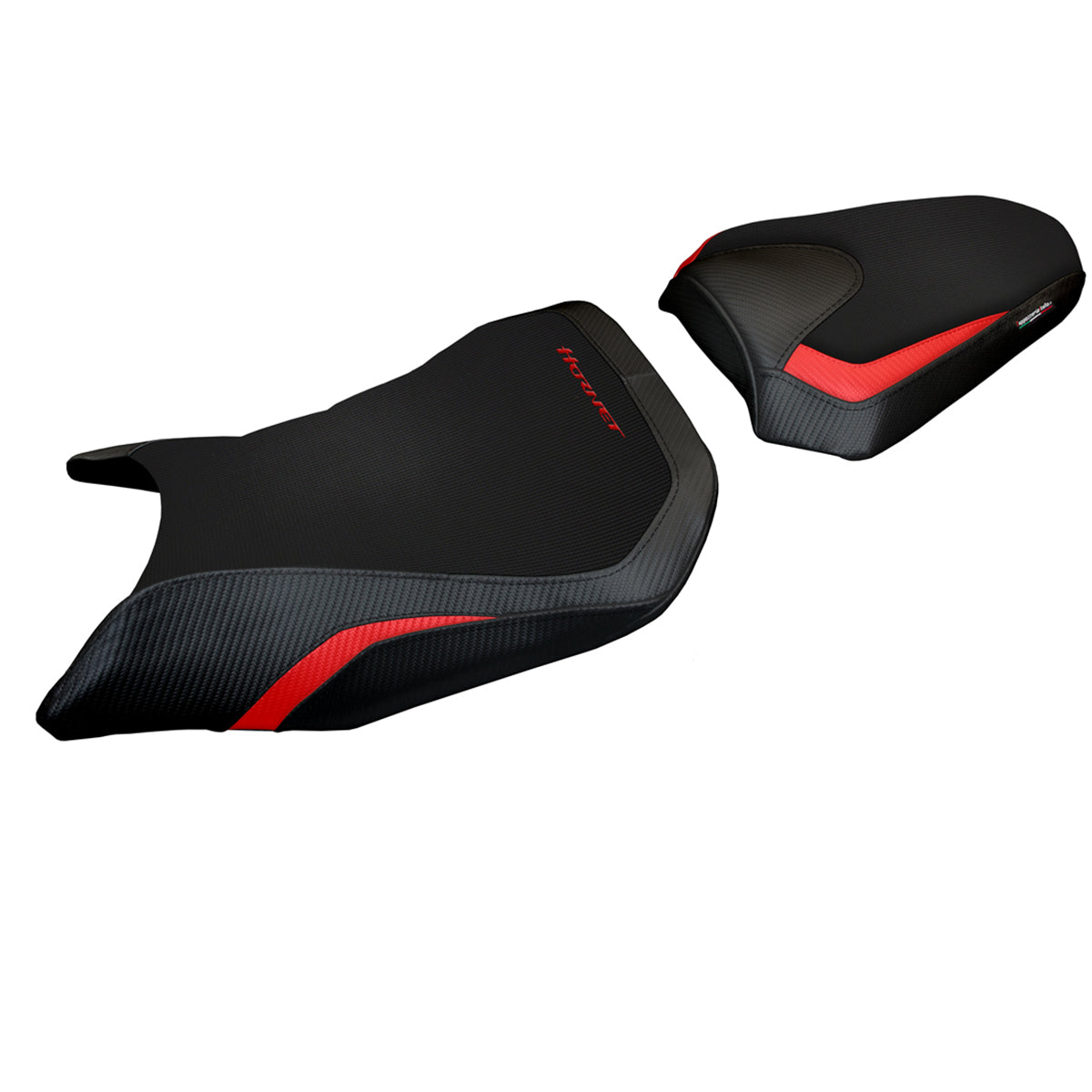 Honda CB500 Hornet 2024-2026 Seat Cover Tappezzeria Italia TPZ Red and Black