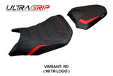 Funda de asiento Honda CB 500 Hornet 2024-2025 Tappezzeria Italia TPZ Ultragrip Rojo Negro