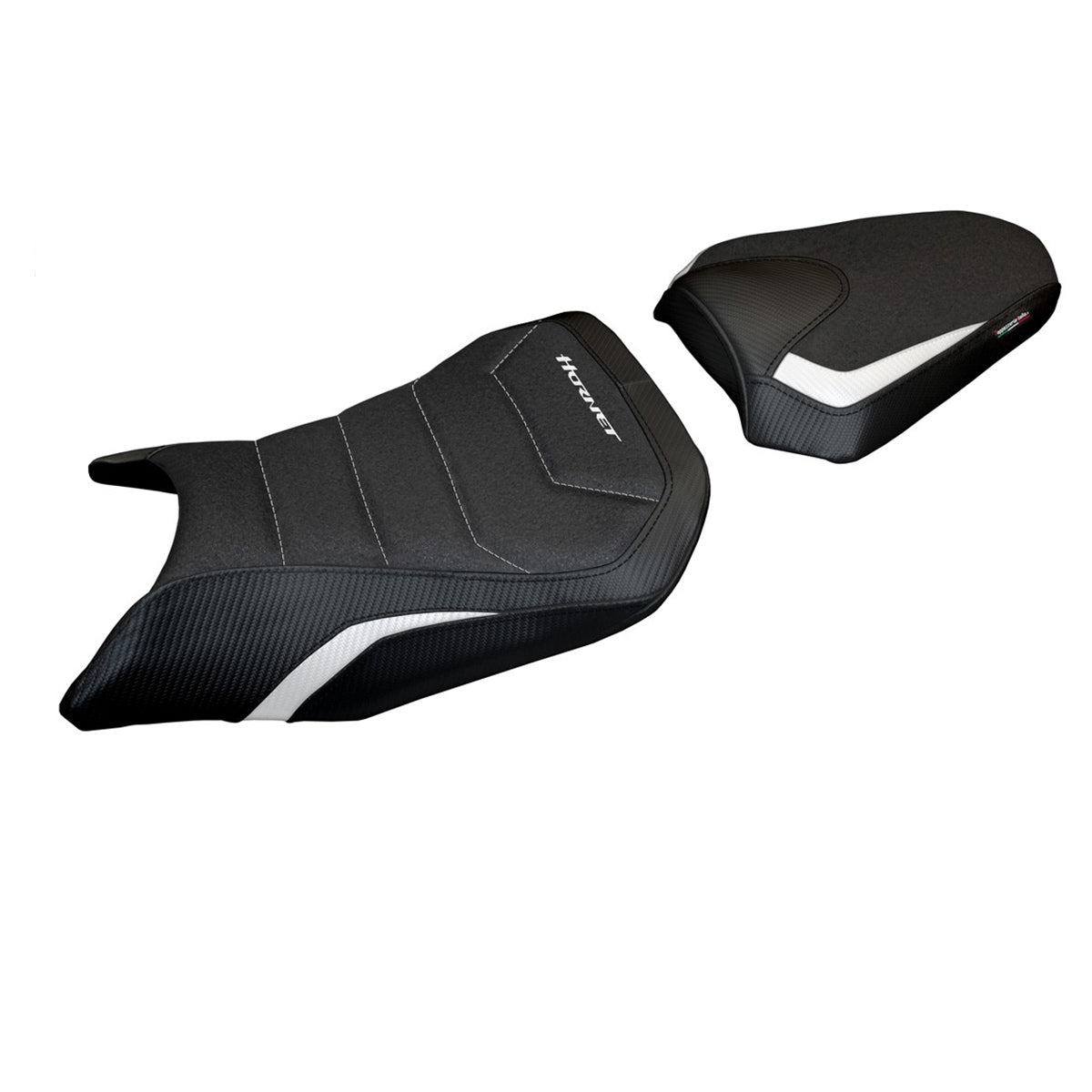 Honda CB 500 Hornet 2024-2025 Seat Cover Tappezzeria Italia TPZ Ultragrip White Black