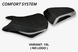 Honda CB500F 2012-2015 Seat Cover Tappezzeria Italia TPZ Comfort in Silver and Black
