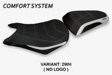 Honda CB500F 2012-2015 Seat Cover Tappezzeria Italia TPZ Comfort in White and Black