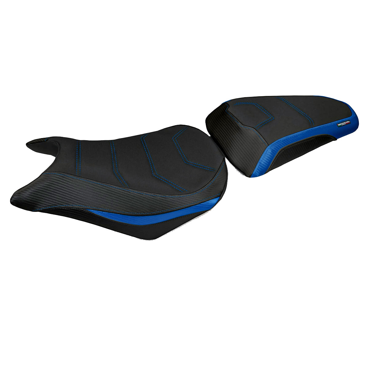 Honda CB500F 2012-2015 Seat Cover Tappezzeria Italia TPZ Comfort in Blue and Black