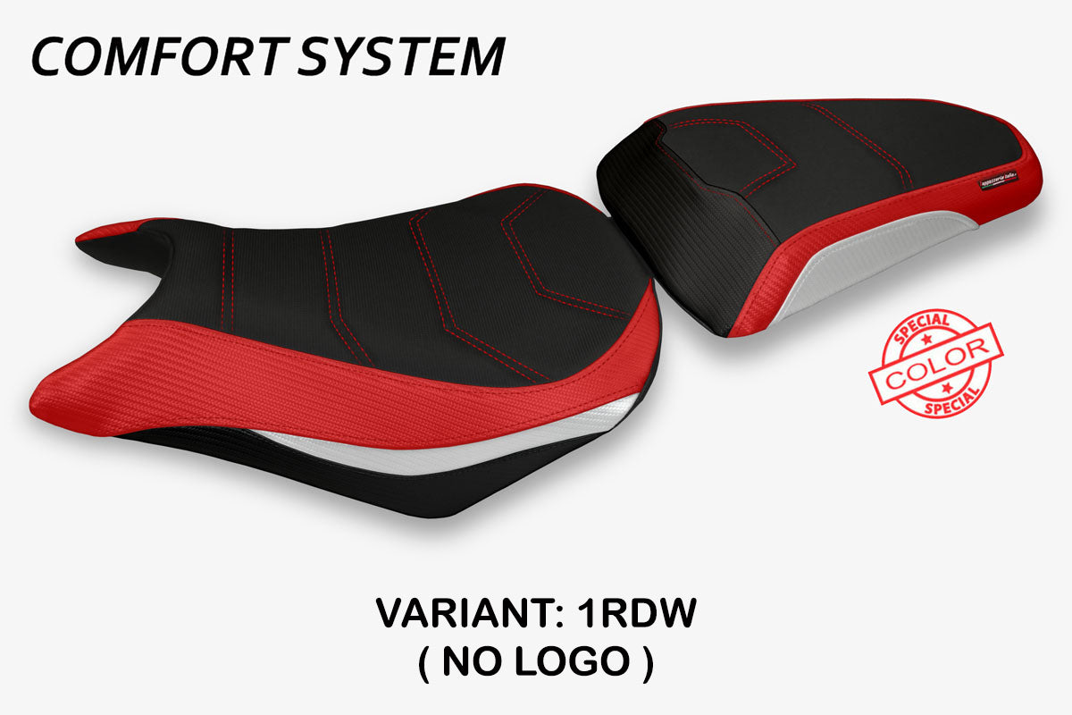 Honda CB500F 2012-2015 Seat Cover Tappezzeria Italia TPZ Comfort in Red, White and Black