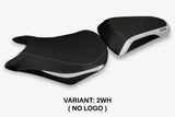 Funda de asiento para Honda CB500F 2012-2015 Tappezzeria Italia TPZ en blanco y negro
