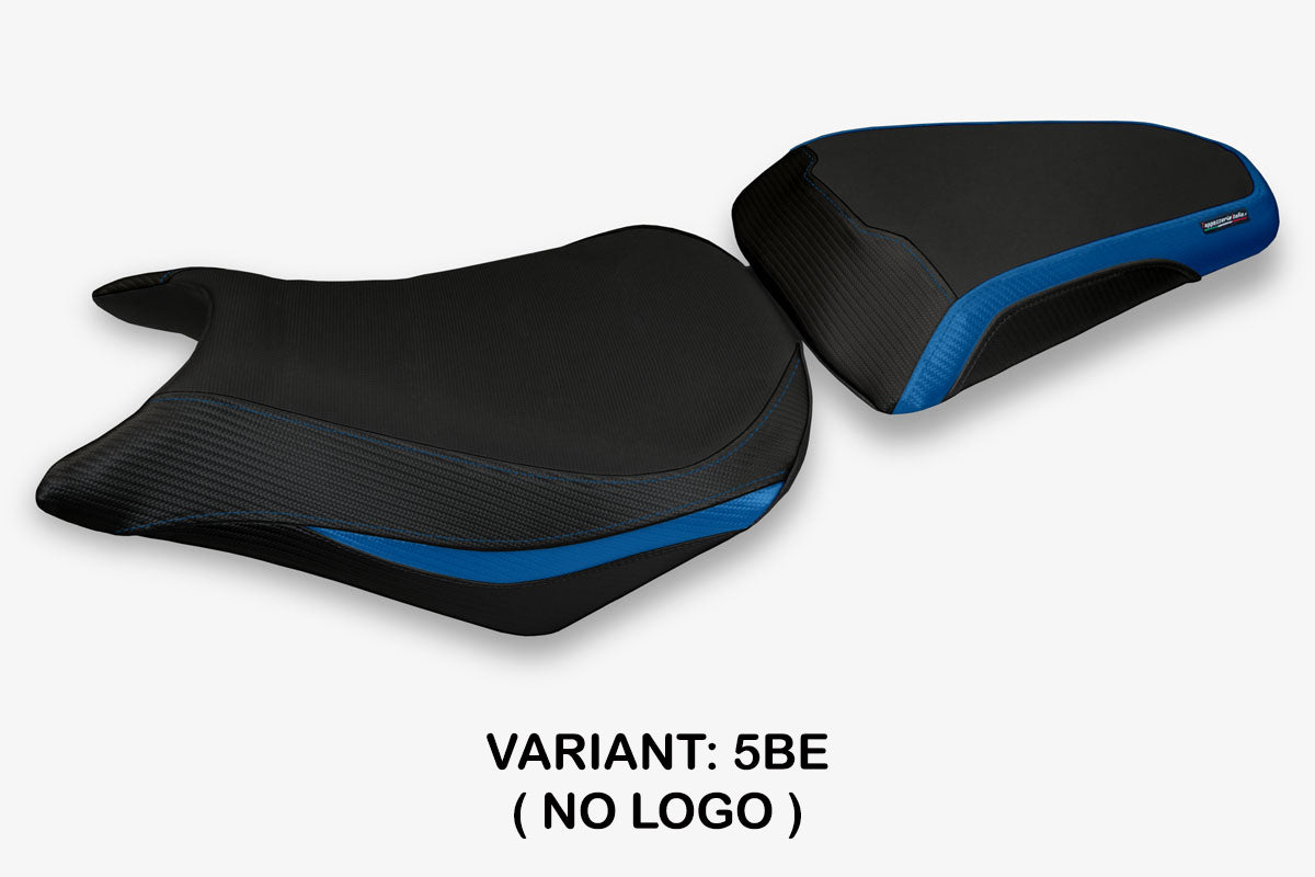 Funda de asiento para Honda CB500F 2012-2015 Tappezzeria Italia TPZ en azul y negro