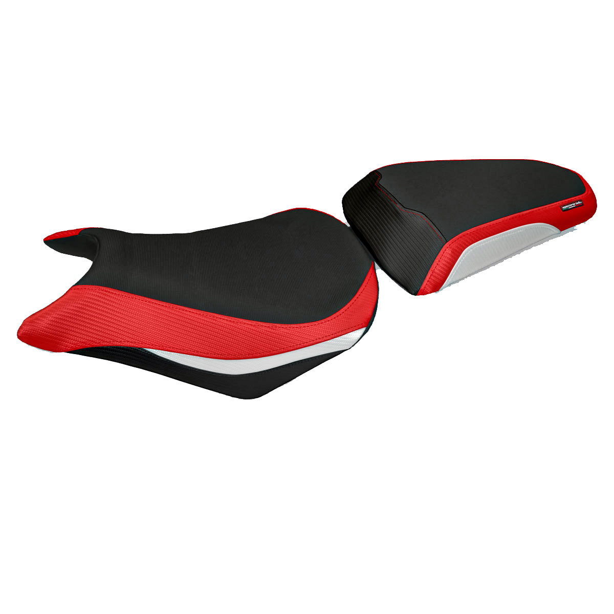 Funda de asiento para Honda CB500F 2012-2015 Tappezzeria Italia TPZ en rojo, blanco y negro