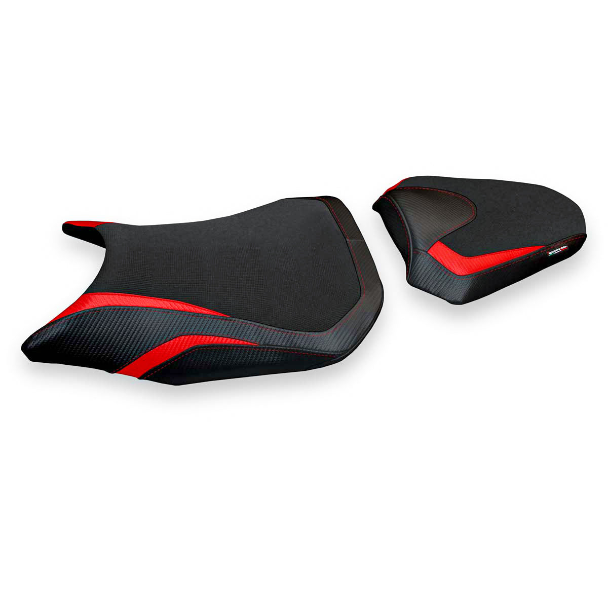 Honda CB500F 2016-2023 Seat Cover Tappezzeria Italia TPZ in Red and Black