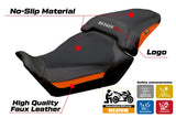 Honda CB650R 2024-2026 Seat Cover TPZ Italia Orange Black
